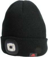 Mikado Zimná Čiapka LED Beanie Čierna Mikado Zimná Čiapka LED Beanie Čierna