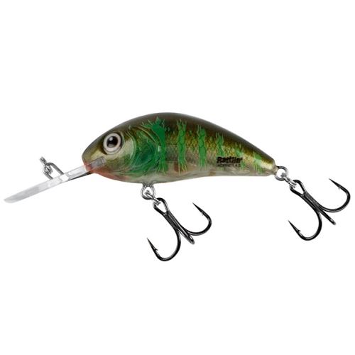 Salmo Wobler Rattlin Hornet Floating Green Gill Clear