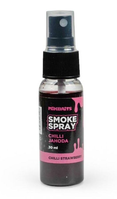E-shop Mikbaits smoke spray 30 ml - chilli jahoda