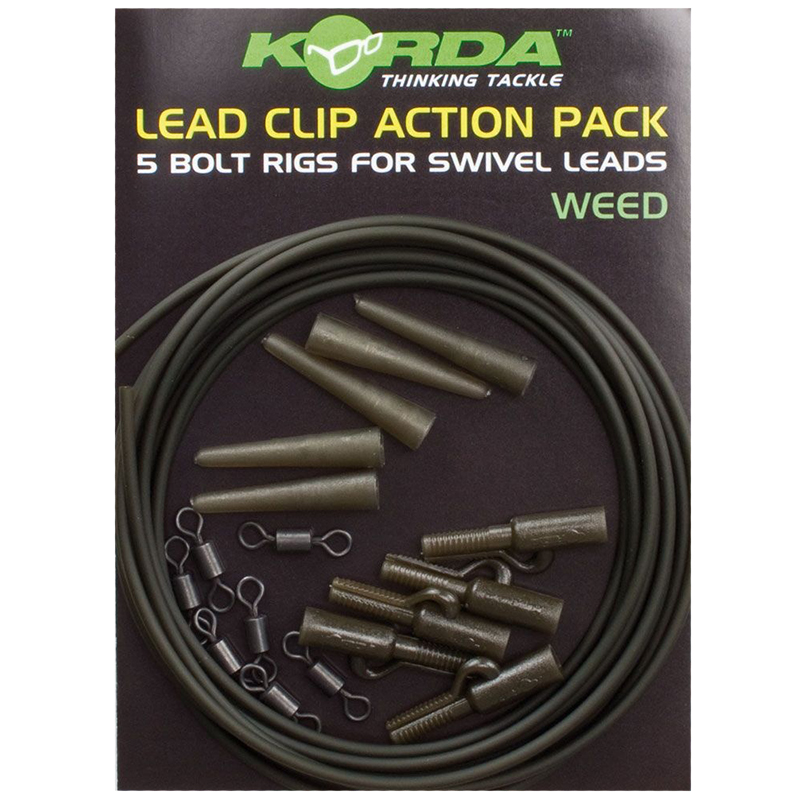 E-shop Korda montáž lead clip action pack 5 ks-clay