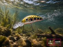 Delphin Wobler WOBBY TROUT-SH Snow 4 cm 4 g (6)