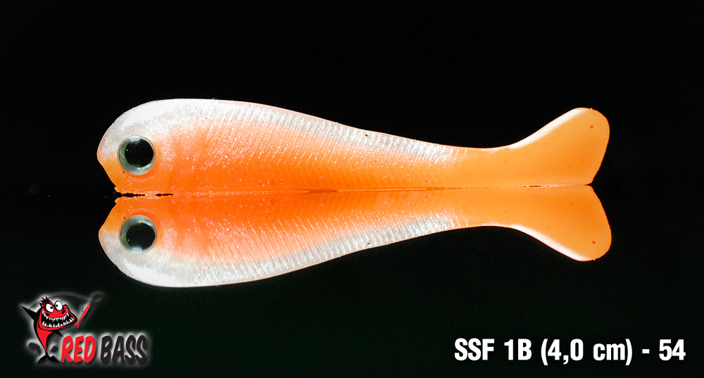 Redbass gumová nástraha mikrosmáčik ssf 1b 54 uv color - 4 cm 0,6 g