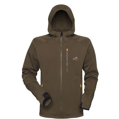 Geoff Anderson Bunda Z Mikro Fleece Hoody 3 Zelená