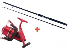 Sellior Prút Powermax 2,4 m 300-600 g + Navijak Lineaeffe Ocean Master 80