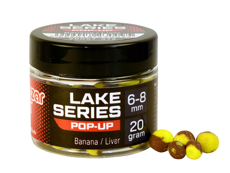 Benzar mix pop-up lake series 20 g 6-8 mm - banán pečeň