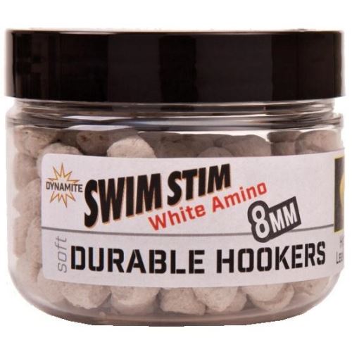 Dynamite Baits Pelety Durable Hookers Swim Stim White Amino - 8 mm
