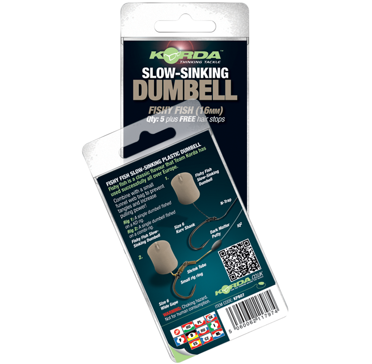 E-shop Korda dumbell pop-up fishy fish hnedá ryba-8 mm