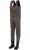 Dam Brodiace Nohavice Break Point Neoprene Wader Bootfoot Cleated Grey