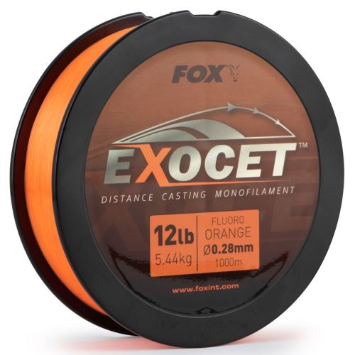 Fox Vlasec Exocet Fluoro Orange Mono 1000 m