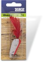 Zebco Blyskáč Weedy Striebrno/Červená 7 cm 16 g (1)