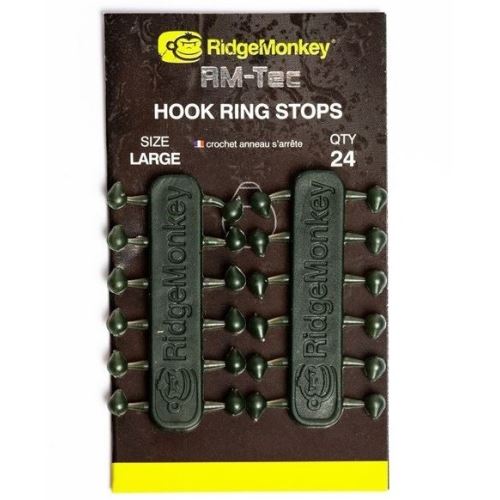 RidgeMonkey Gumové Stoppery Stoper RM-Tec Hokk Ring Stops Large