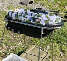 Carpway Nerezový Stojan Na Zavážaciu Loďku Deeper Spark (1)