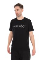 Matrix Tričko Large Fade T-Shirt Black Grey - S