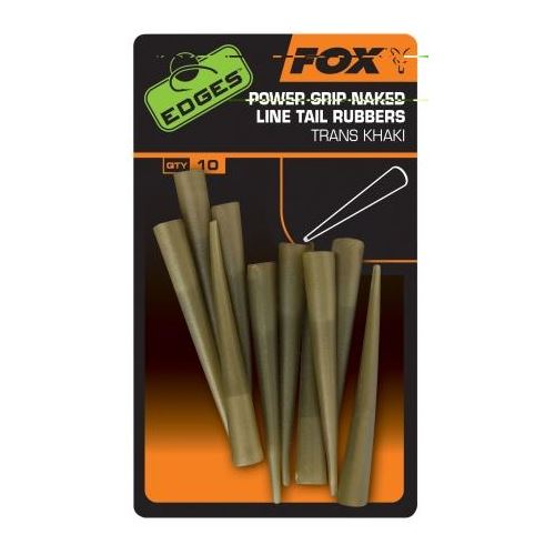 Fox Prevleky Power Grip Naked line Tail Rubbers Size 7 x 10 ks