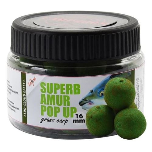 Carp Zoom Plávajúce Boilie Amur Grass Carp Superb Pop Ups 16 mm 40 g