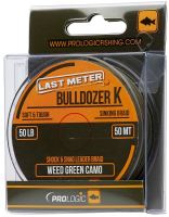 Prologic Šoková Šnúra Bulldozer K Braided Shock Leader 50 m 50 lb Zelená