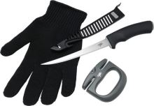 Giants Fishing Sada nôž, rukavice a brúska Combo Filet Giants Fishing Sada nôž, rukavice a brúska Combo Filet
