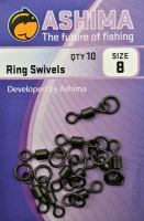 Ashima Obratlík s Krúžkom Matný 10 ks - Veľkosť 8