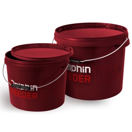 Delphin Okrúhlé Vedro S Víkem Feeder 17 l