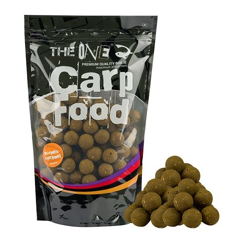 The One Boilies Rozpustné Carp Food Gold Scopex, Karamel 1 kg 22 mm