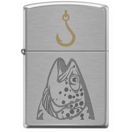 Zippo Benzínový Zapaľovač Fish Hook Design