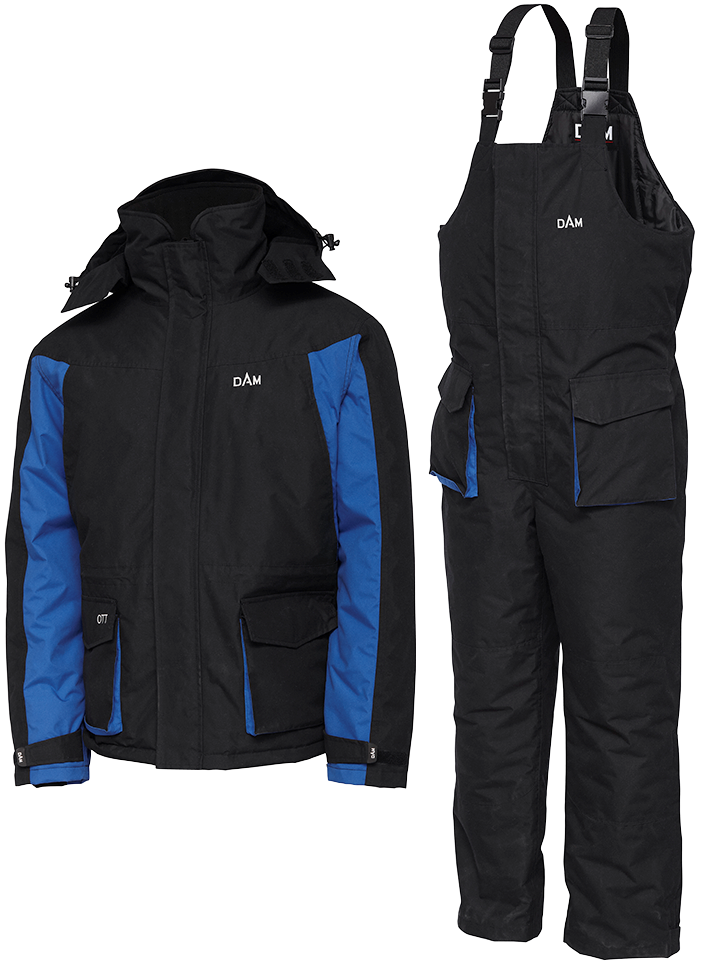 E-shop Dam oblek o.t.t. thermal suit black night blue - xxl