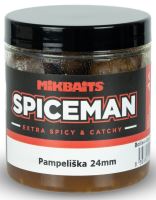 Mikbaits Boilie V Dipe Spiceman Pampeliška 250 ml - 24 mm