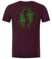 Korda Tričko Mandala Tee Burgundy