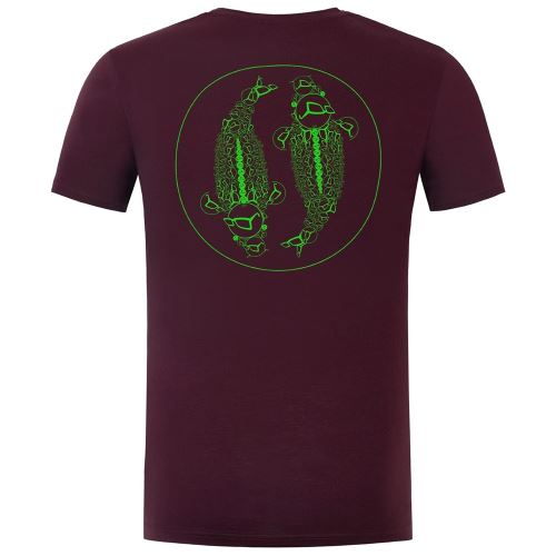 Korda Tričko Mandala Tee Burgundy