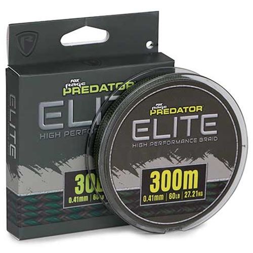 Fox Rage Predator Pletená Šnúra Elite Braid 300 m - 0,34 mm 40 lb