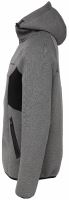 Savage Gear Mikina Tec Foam Zip Hoodie Dark Grey Melange - S (1)