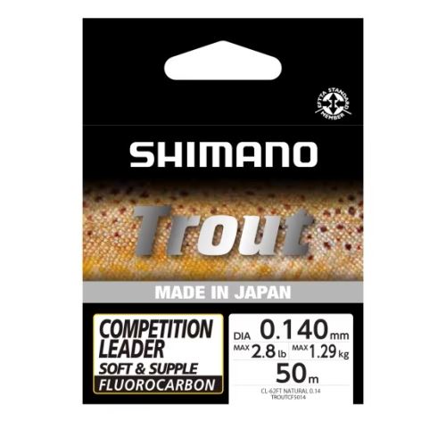 Shimano Fluorocarbon Line Trout Competition Fluoro 50 m
