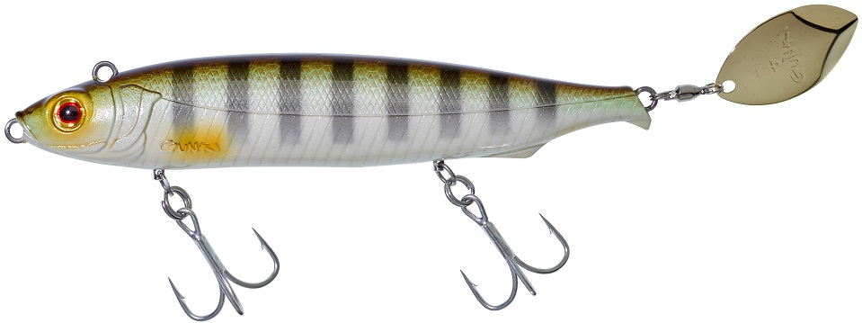 Gunki wobler drag spin s wild perch - 13 cm 32,4 g