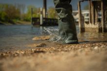 Black Cat Prsačky Green Booted Waders (9)