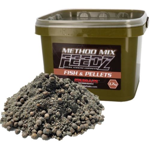 Starbaits Method Mix Feedz Fish & Pellets 1,7 kg