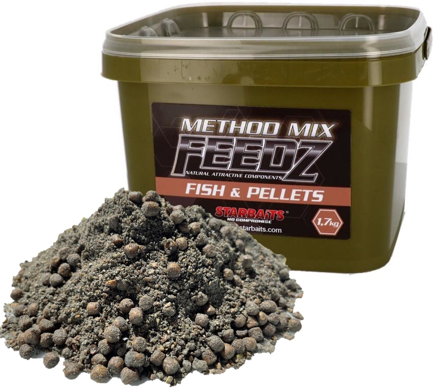 Starbaits method mix feedz fish & pellets 1,7 kg