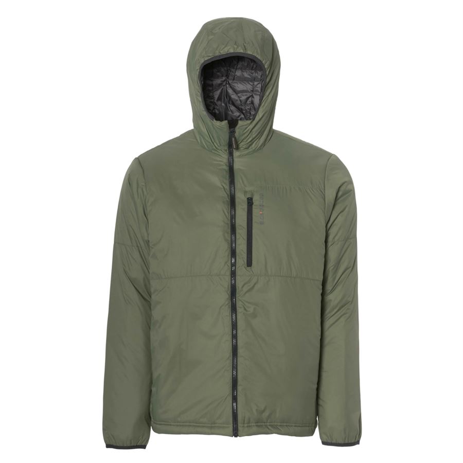 E-shop Grundéns bunda forecast insulated jacket olivine - m