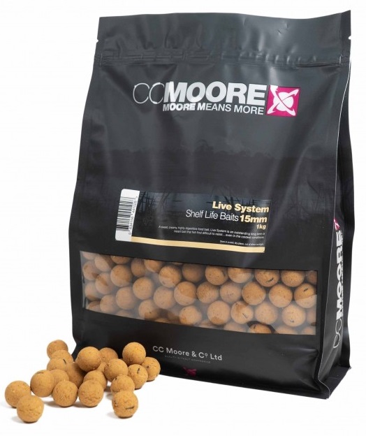 Cc moore boilies live system - 1 kg 10 mm