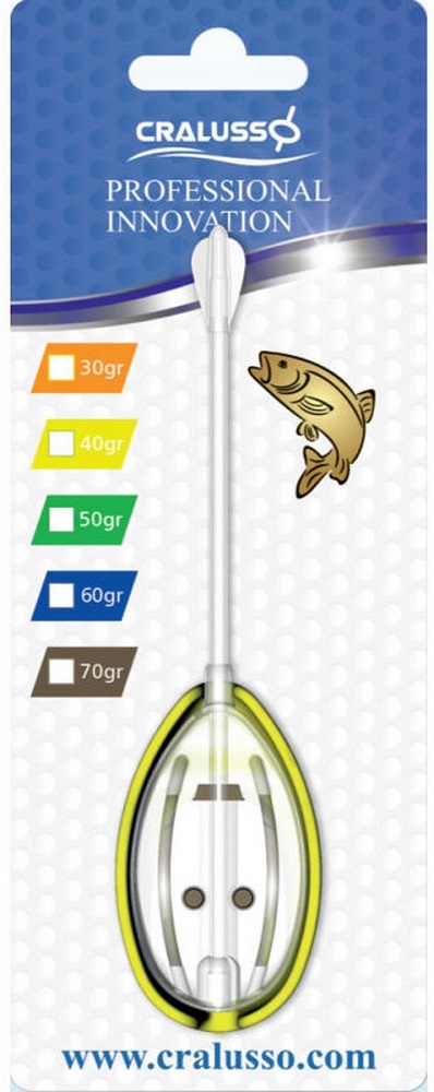 E-shop Cralusso krmítko crystal + plniaca forma big rocket method - 30 g