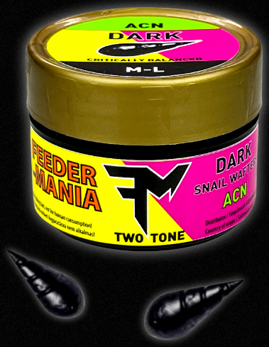 Feedermania dark snail wafters two tone m-l - acn