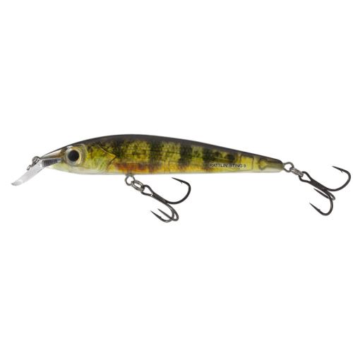 Salmo Wobler Rattlin Sting Floating Real Yellow Perch - 9 cm 11 g