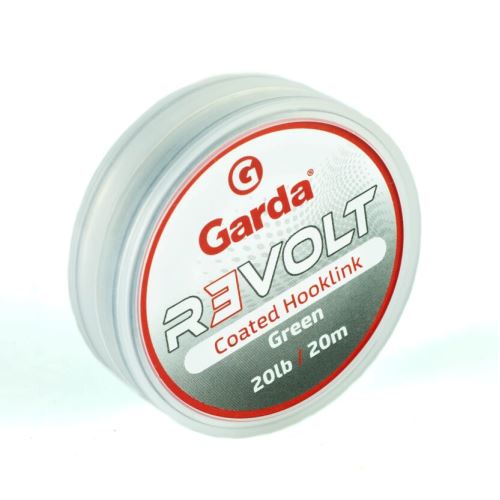 Garda Nadväzcová Šnúrka Revolt Coated Hooklink Green 20 m