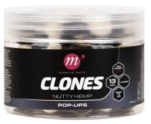 Mainline Plávajúce Boilies Clones Pop Ups 13 mm 150 ml Nutty Hemp (1)