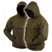 Vass Mikina Culture Hoody Khaki Green (1)