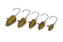 Fox Rage Jigová Hlavička Eel Head Natural (1)