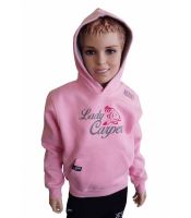 R-spekt Detská Mikina S Kapucňou Lady Carper Pink