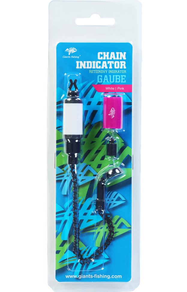 E-shop Giants fishing retiazkový indikátor chain indicator gaube - white/pink