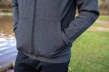 Matrix Mikina Zipped Hoody Charcoal Marl (8)