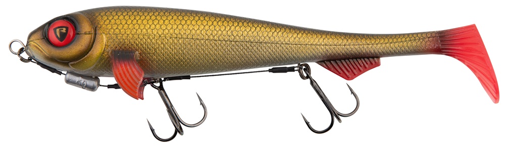 E-shop Fox rage gumová nástraha super slick shad loaded uv golden prey - 23 cm