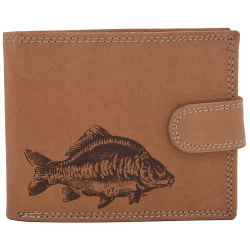 Mercucio Peňaženka Natural Vzor 3 Kapor Lysec